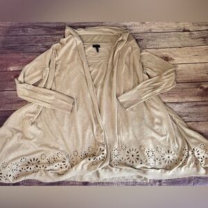 Escada Sport Sweater Set Womens Open Cardigan Top Shell 2 Piece Large XL 1276